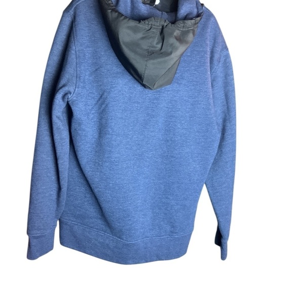 Champion Woven-Mix Half Zip Hoodie Small - Picture 2 of 4